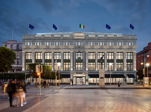 213-bed four-star hotel and rooftop restaurant at the centre of new Clerys Quarter