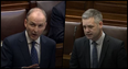 Taoiseach’s comments branded “disgraceful” during heated argument with Pearse Doherty in the Dáil