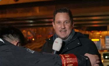 WATCH: Reporter dragged away by Chinese official during live report at the Olympics