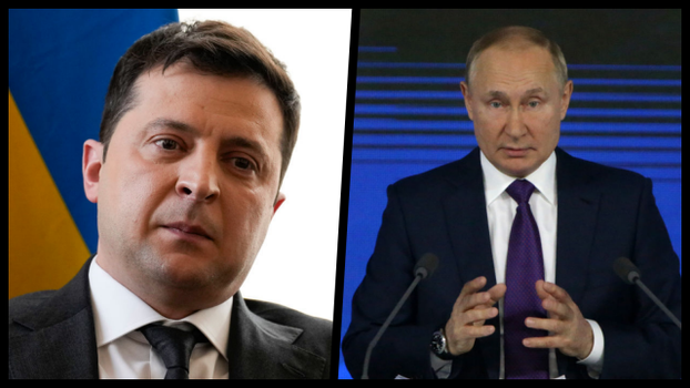 Ukraine Russia left alone Zelenskiy