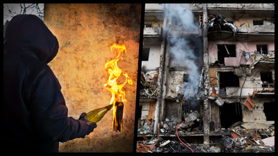 Ukrainian citizens instructed to make molotov cocktails by defence ministry