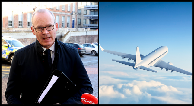 irish airspace closed russia