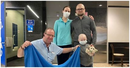 Boy, 5, with leukemia arrives in Ireland after fleeing from Ukraine with his family