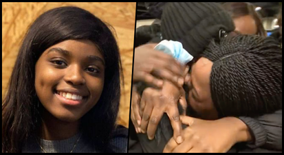 Emotional scenes as Carlow student Racheal Diyaolu arrives safely back in Ireland