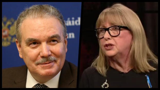 Mary McAleese Yuriy Filatov Putin contempt Late Late Show