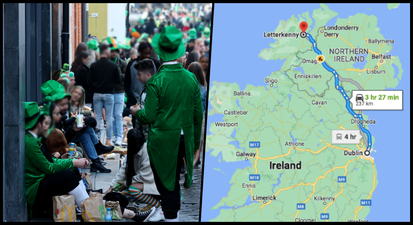 Taxi trips increased massively on Paddy’s Day with the longest trip from Dublin to Letterkenny