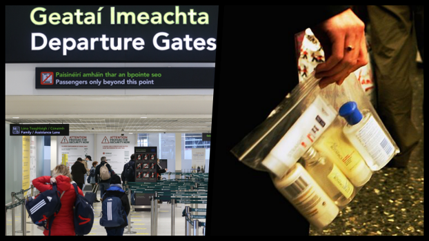 Dublin Airport 100ml rule