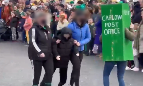 carlow post office parade float
