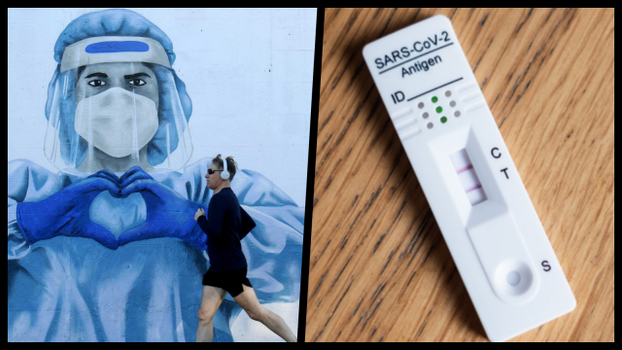 Covid spike Ireland March 2022