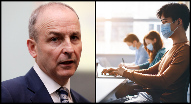 micheal martin mask mandates