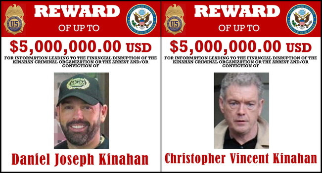 Kinahan reward