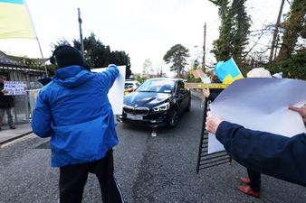 Russian Embassy requests help from Irish Government to stop anti-war protests