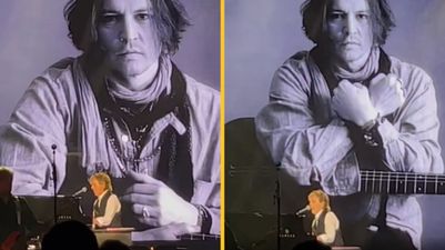 Paul McCartney plays video of friend Johnny Depp at Seattle concert