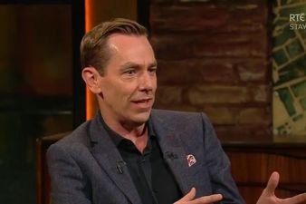 “Such a good egg” – Ryan Tubridy on the nicest person he’s had on the Late Late Show