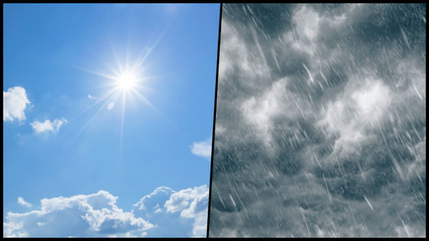 Weather forecast rain