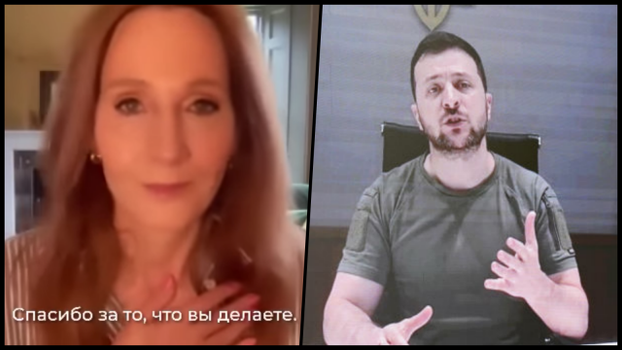 JK Rowling Zelensky
