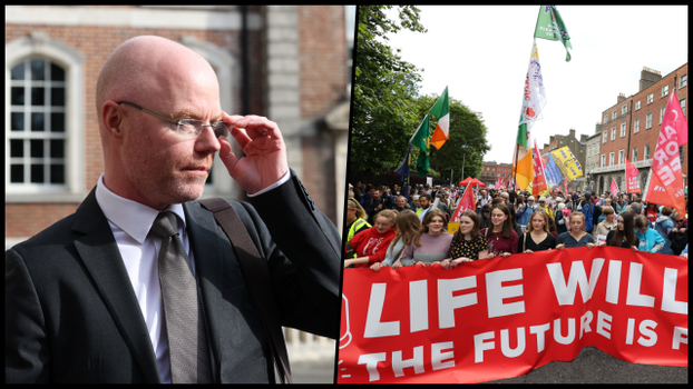 Abortion protests Ireland