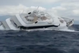 Massive 130ft superyacht sinks off the coast of Italy