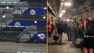 Eurotunnel passengers made to walk following train breakdown below English Channel