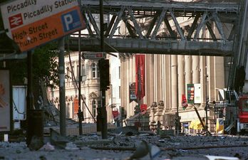 Man arrested in connection with 1996 Manchester bombing by the IRA