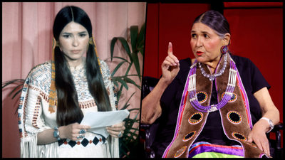 Sacheen Littlefeather, who rejected Oscar on behalf of Marlon Brando, dies aged 75