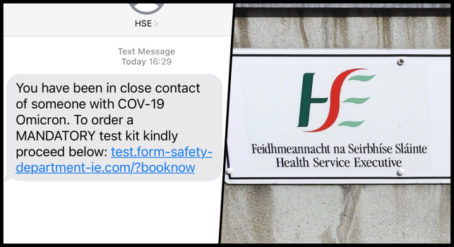hse scam text
