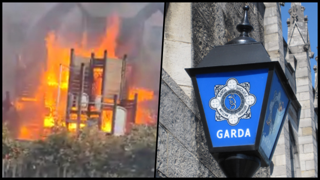 Playground fire Dublin