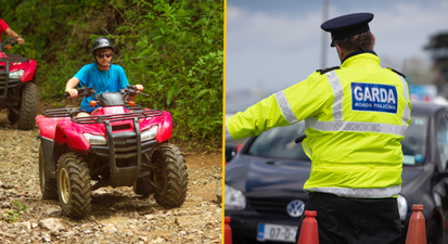 Gardaí and RSA urge parents not to buy their children quads and scramblers for Christmas
