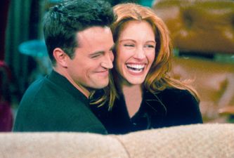 Matthew Perry had to do something kinda weird to get Julia Roberts on Friends