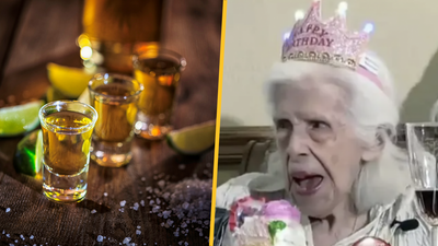 Woman who just turned 101 says tequila is the secret to a happy life