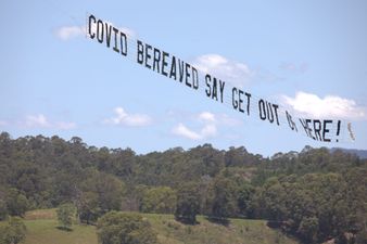 Banner calling for Matt Hancock to quit flown over I’m A Celeb camp