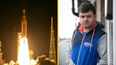 NASA launches most powerful rocket in history, as witnessed by Love/Hate actor