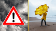 Status Yellow weather warning issued for four counties