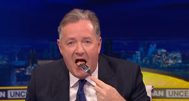 Piers Morgan Vegan