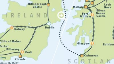 ‘Did Cork finally invade Waterford?’ US train company shares questionable map of Ireland