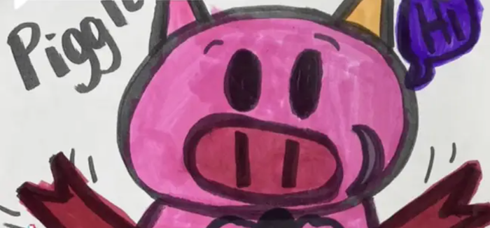 pig drawing