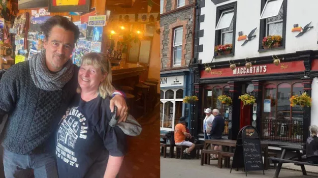 Colin Farrell West cork pub