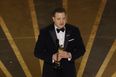 Brendan Fraser gets emotional during his Best Actor speech at the Oscars