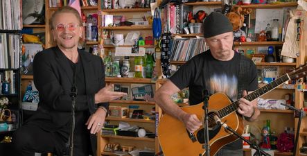 Bono and The Edge’s Tiny Desk choir admit they weren’t aware of U2