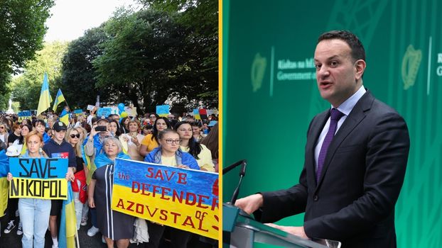 Ukrainian refugees Ireland