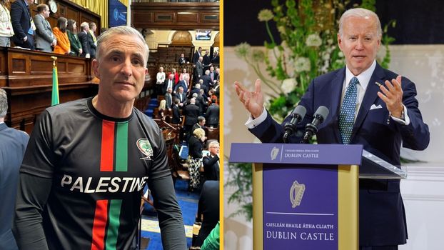 Sinn Fein Palestine Biden