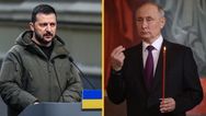 Zelensky and Putin both visit troops on Ukrainian frontline