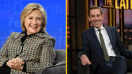 Hillary Clinton is among The Late Late Show’s guests this week