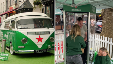 Spot the Heineken Fanwagon in Dublin this weekend to WIN it for yourself