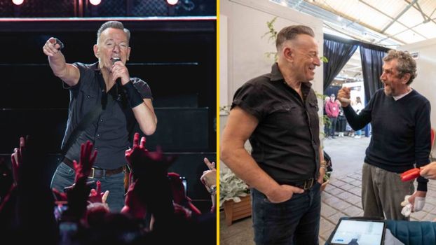 Bruce Springsteen dedicates song to Charlie Bird