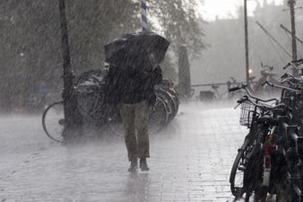 Status yellow thunderstorm weather warning issued for 11 counties