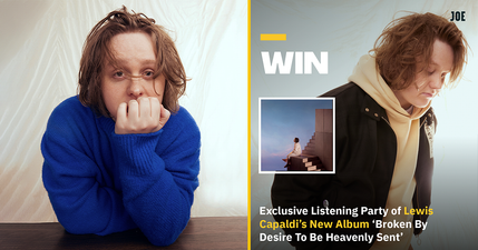 Would you like to attend an exclusive listening party for Lewis Capaldi’s new album?
