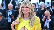 Heidi Klum totally unfazed after suffering wardrobe malfunction at Cannes Film Festival