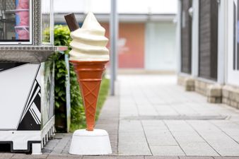 Gardaí search for thieves who stole giant ice cream from shop