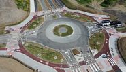 Ireland’s first cycle-friendly roundabout has been unveiled